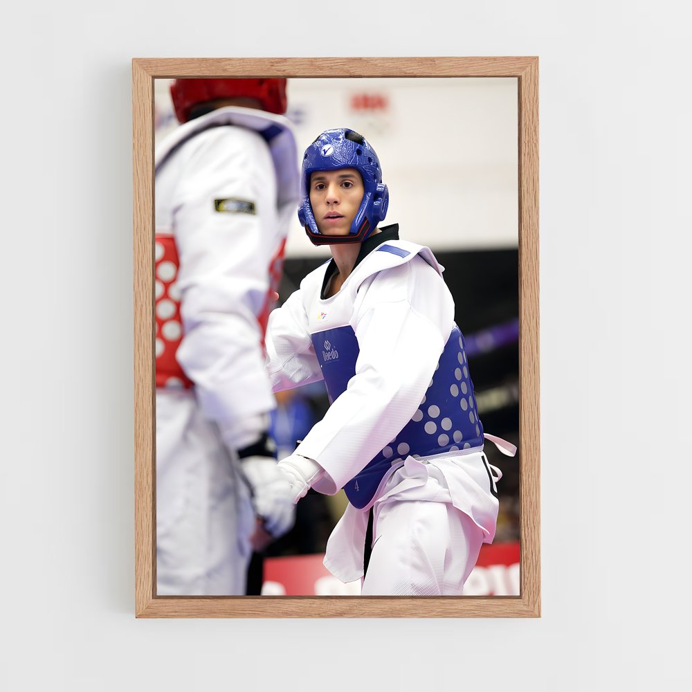 Poster Cheerful Spirit – affiche Taekwondo (vue 4)